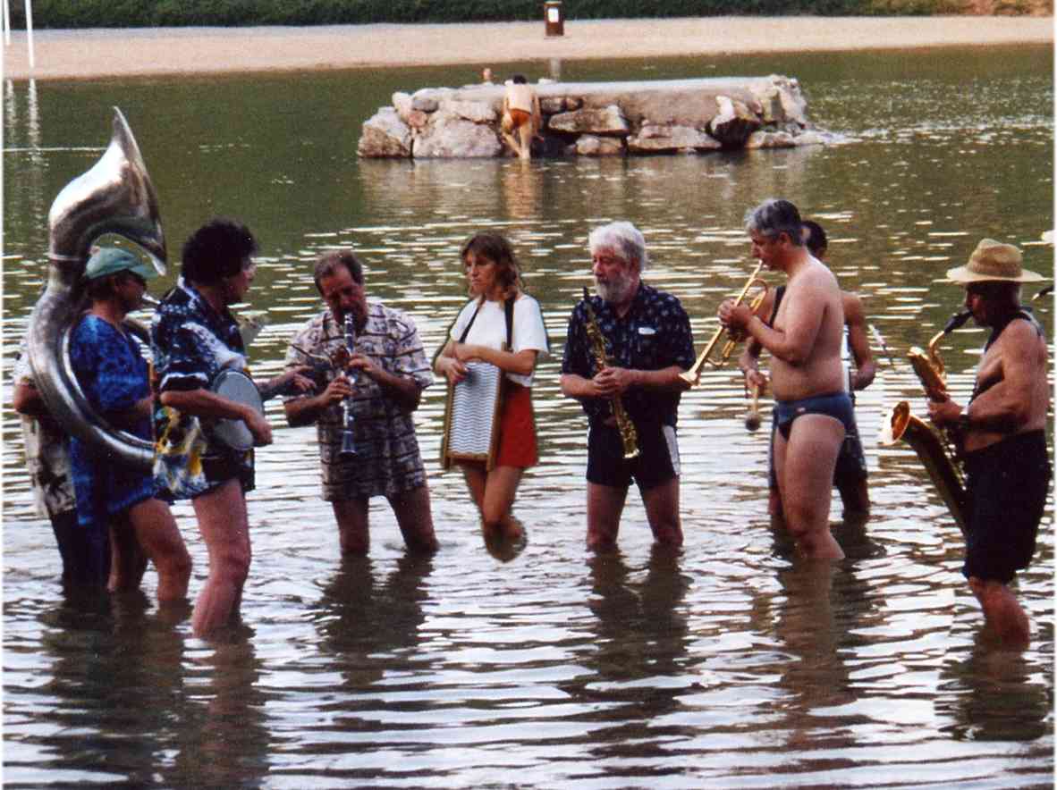 fanfare Prades Parade à l'eau